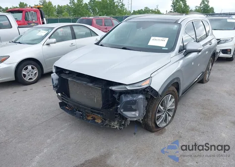 2020 Hyundai Santa Fe Limited from USA, damaged, VIN 5NMS53AD6LH286356